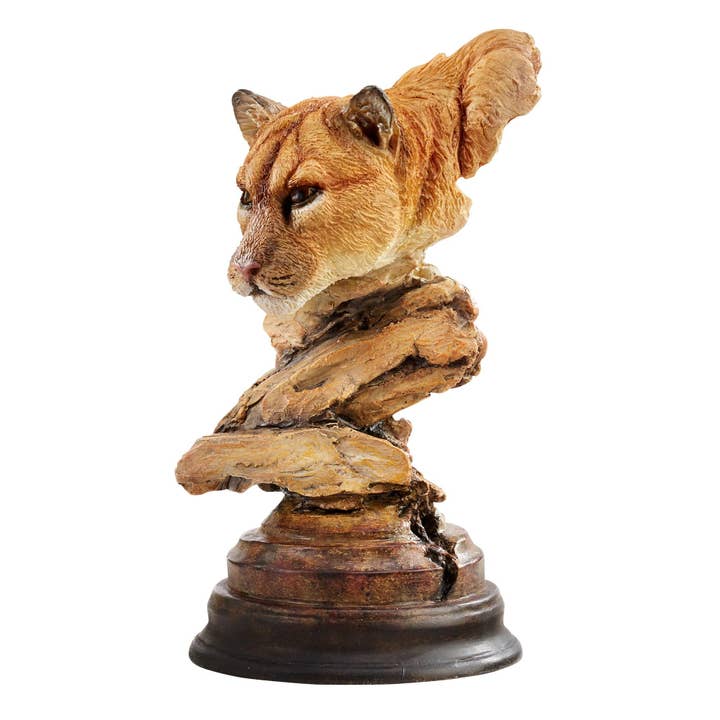 Sculpture de la vie sauvage - Puma Cougar pour la vente par Art Brand Studios