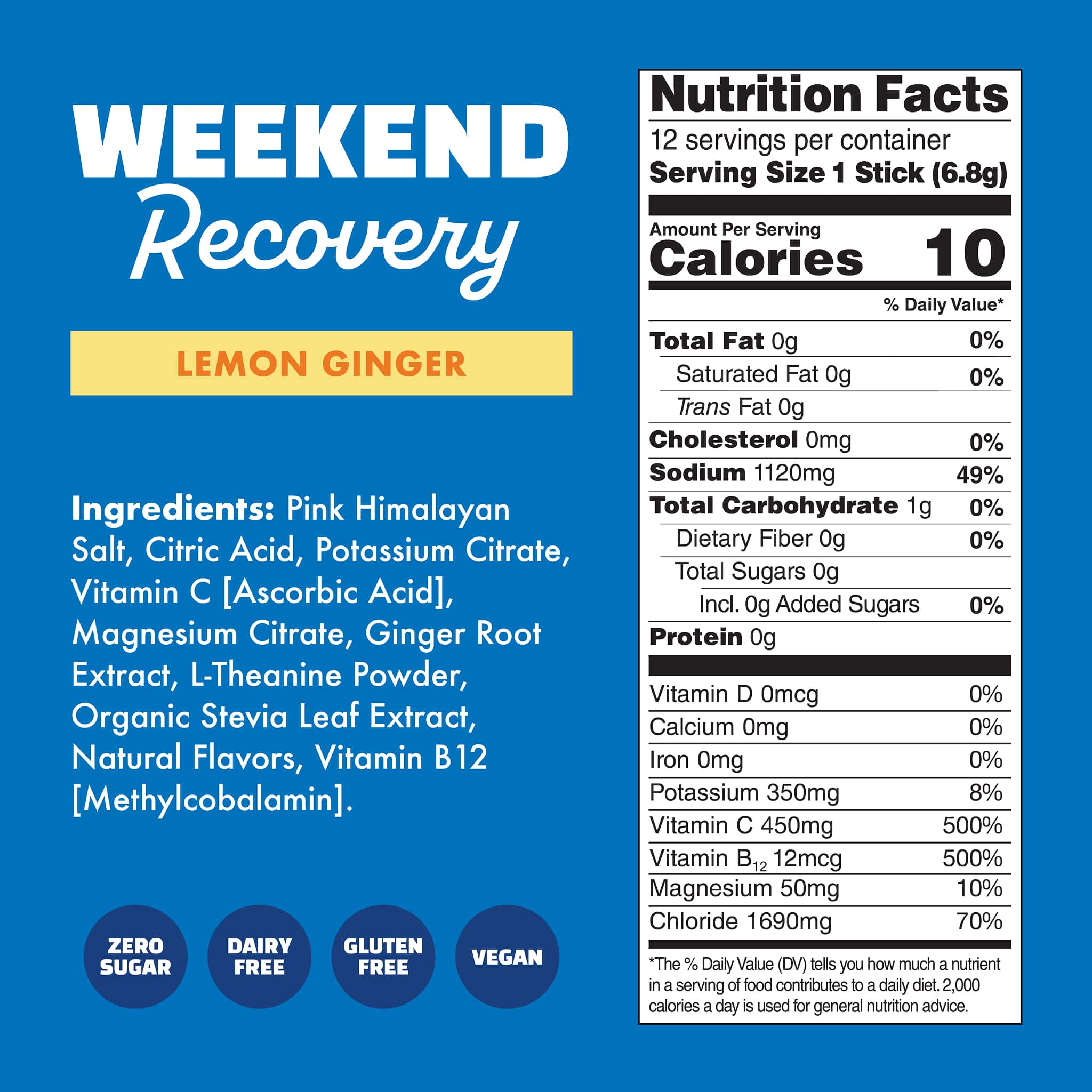 Waterboy - Wholesale Powdered Health Drink - Weekend Recovery15