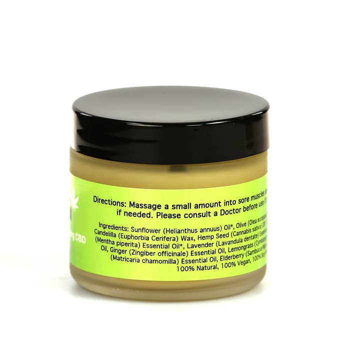 Innate Organic Body - Wholesale Healing Salve/Balm/Cream - Arnica + Turmeric + 600mg CBD Muscle and Joint Balm11