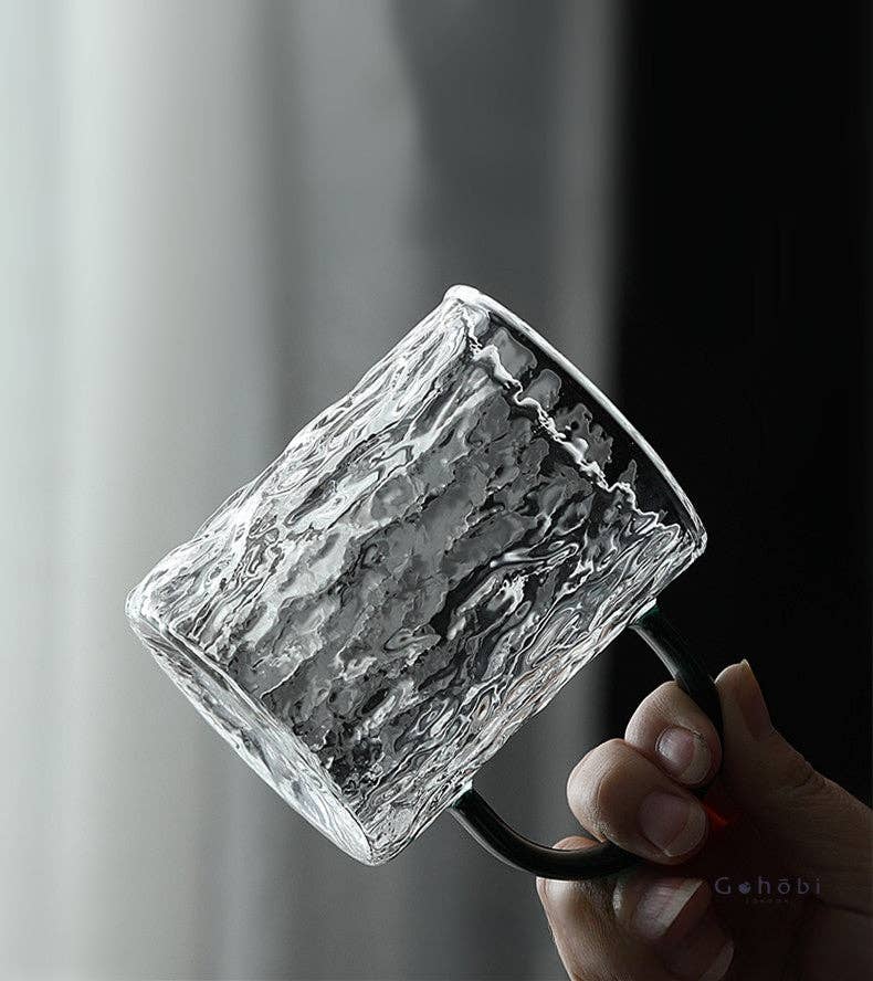 Gohobi （We cover U.S. import duties） – Engroshandel Kaffekrus – Gohobi japansk stil glas krus med varmebestandig hammer P5