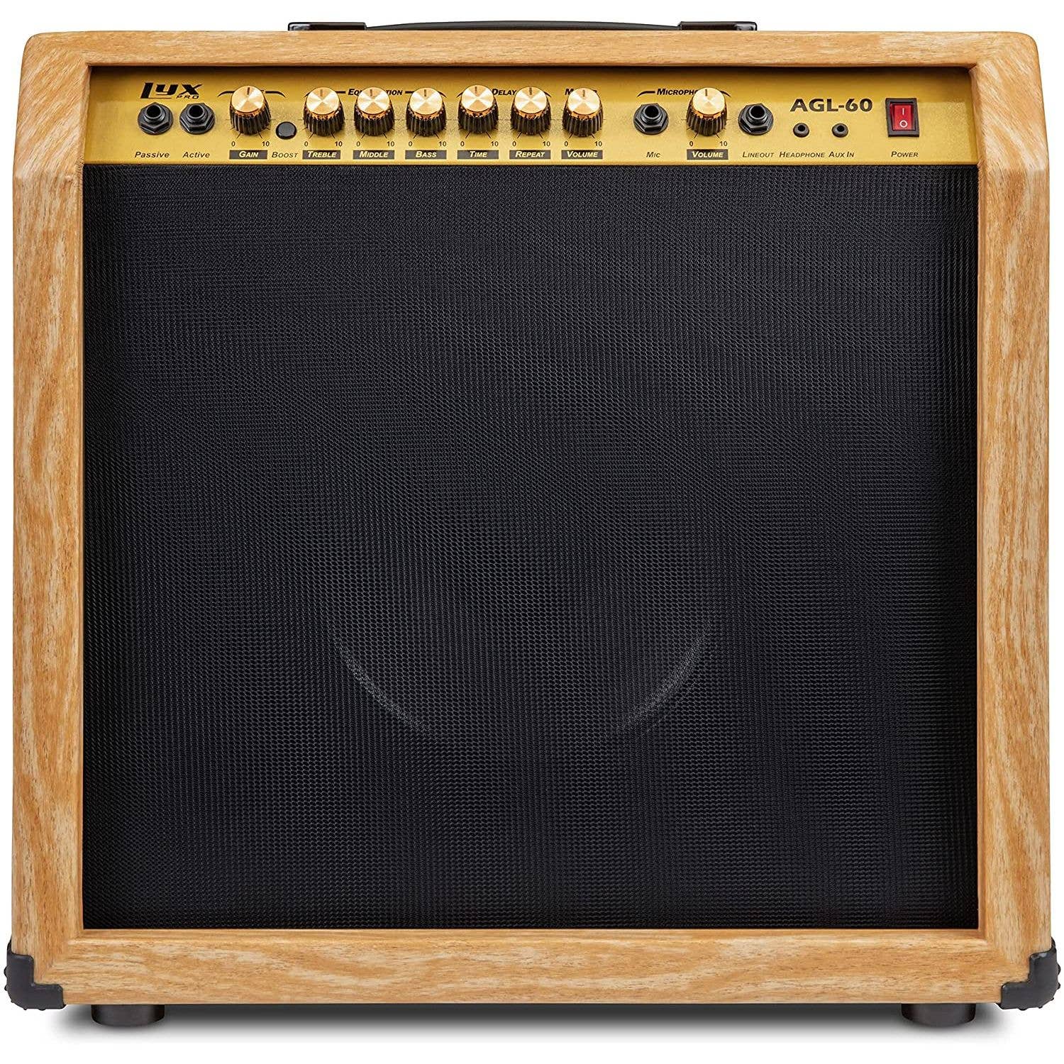 LyxPro - Vendita all'ingrosso Strumenti musicali - Amplificatore per chitarra elettrica con altoparlante integrato e ingresso jack5