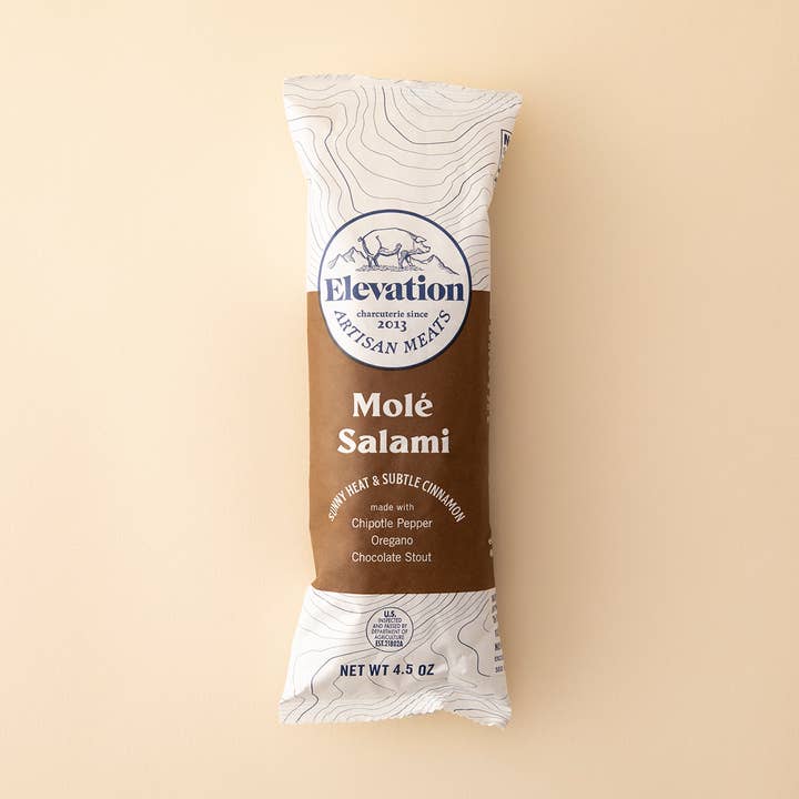 Mole Salami for wholesale by Elevation Meats