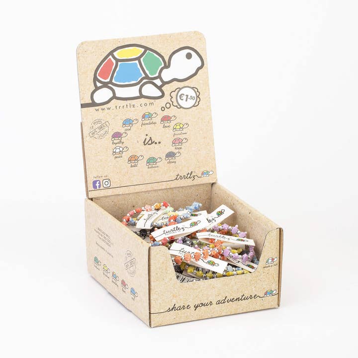 Trrtlz - Wholesale Woven/Braided Bracelet - Trrtlz Classic - 50 pcs