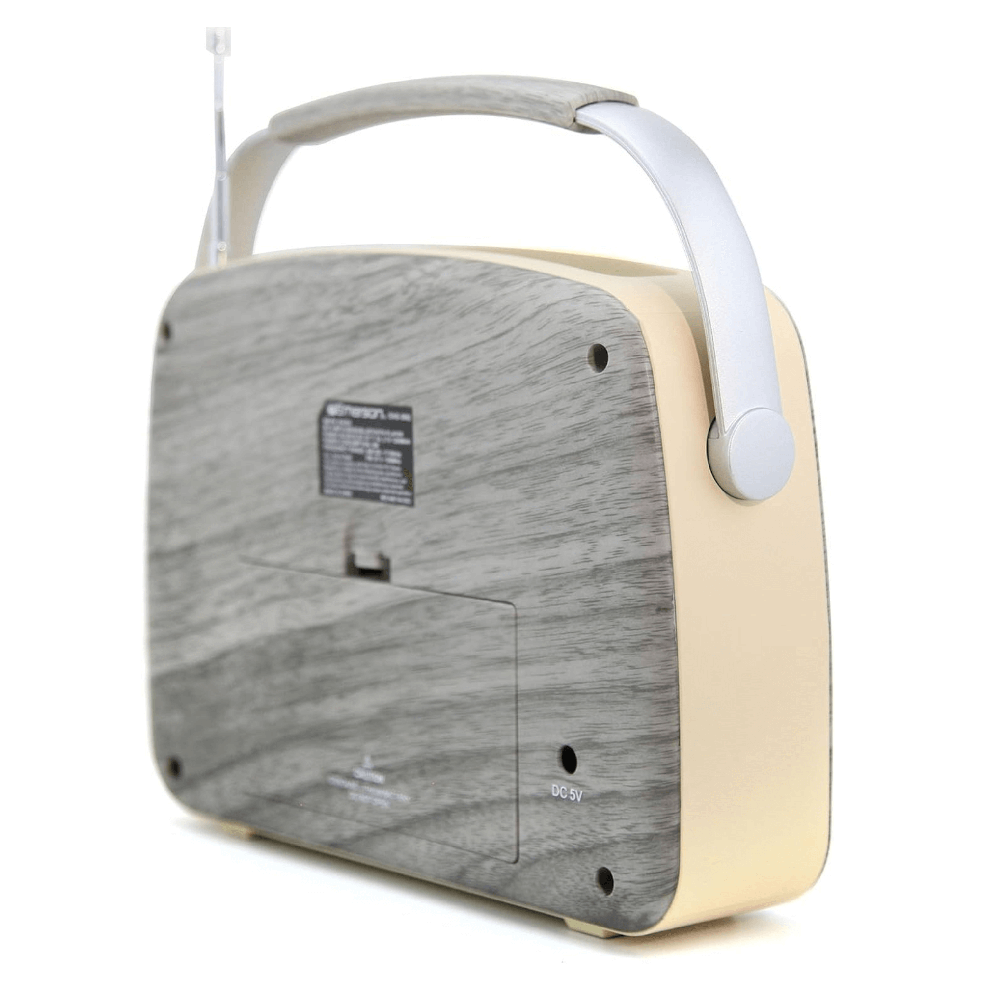 JupiterGear Home - Vente Haut-parleurs - Radio portable rétro Emerson avec batterie rechargeable9