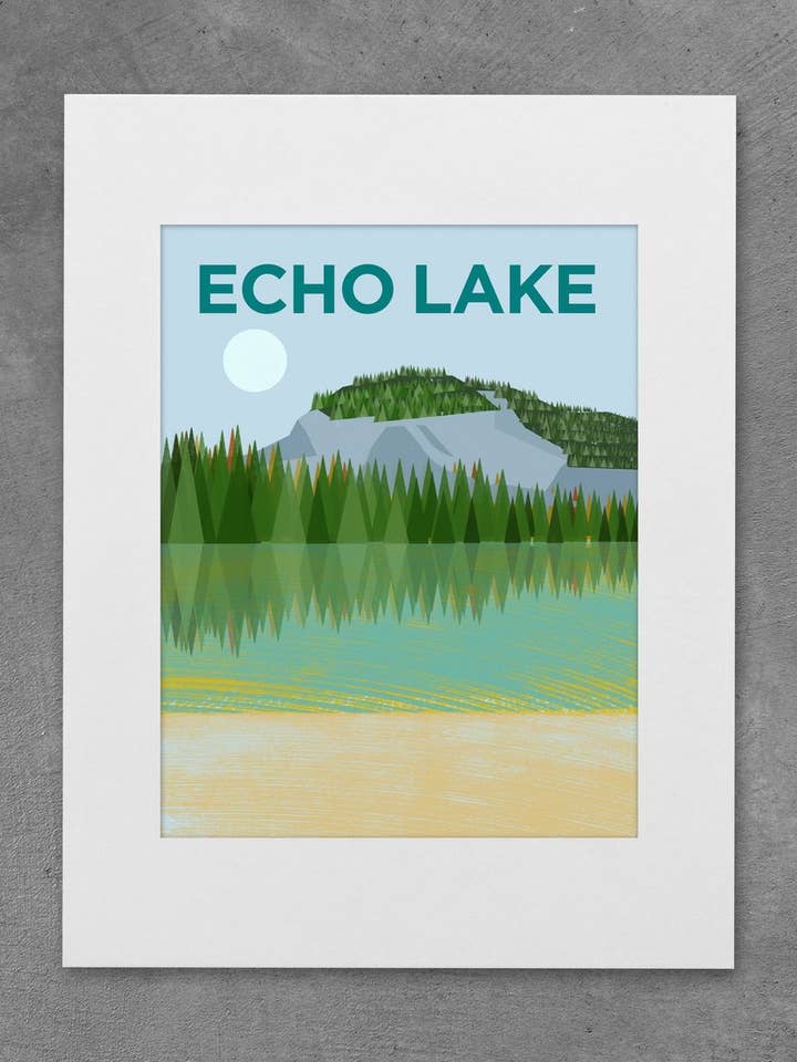 Mountain Series: Echo Lake for wholesale by Sun Hee Studios