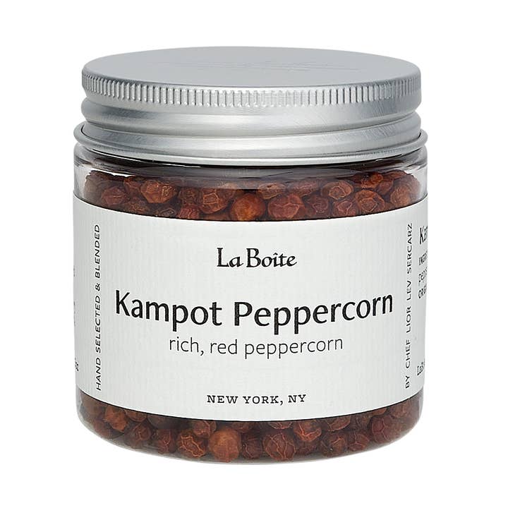 Poivre rouge de Kampot : une épice riche en poivre rouge pour la vente par La Boîte