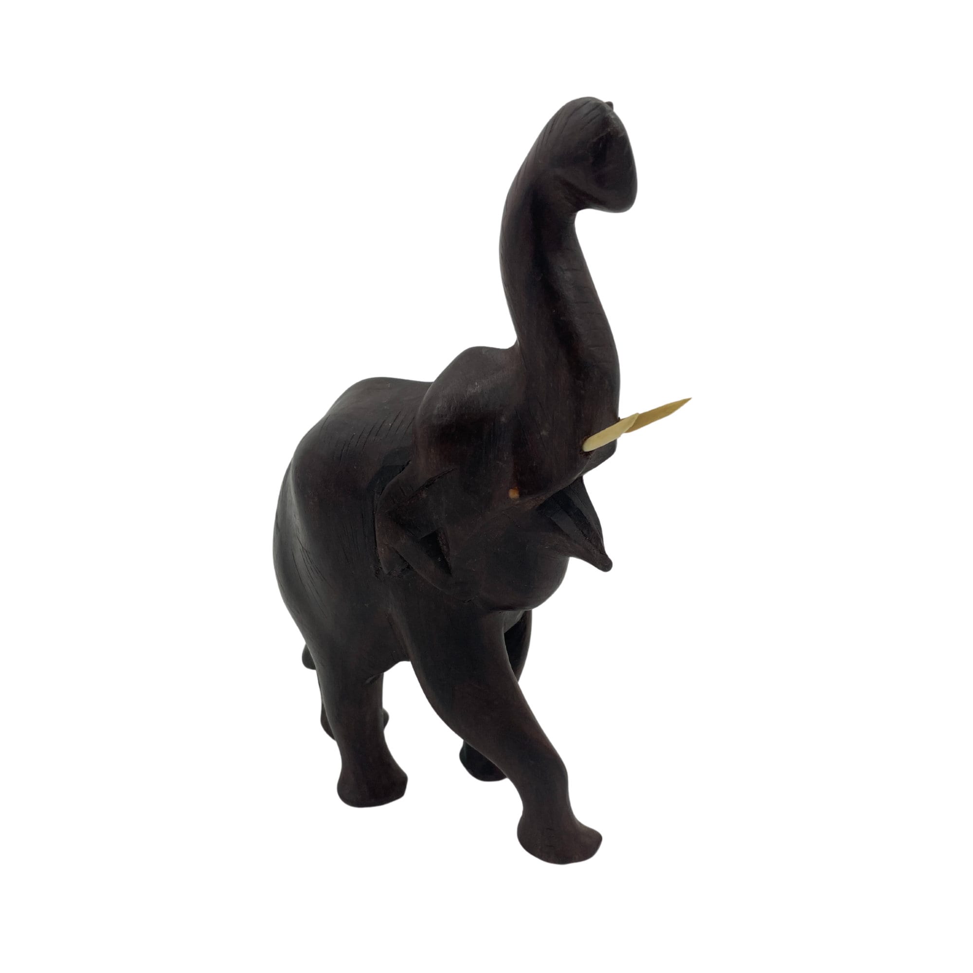 India Overseas Trading Corporation - Venta al por mayor Figura decorativa - Estatua vintage de elefante de palisandro de 8 pulgadas