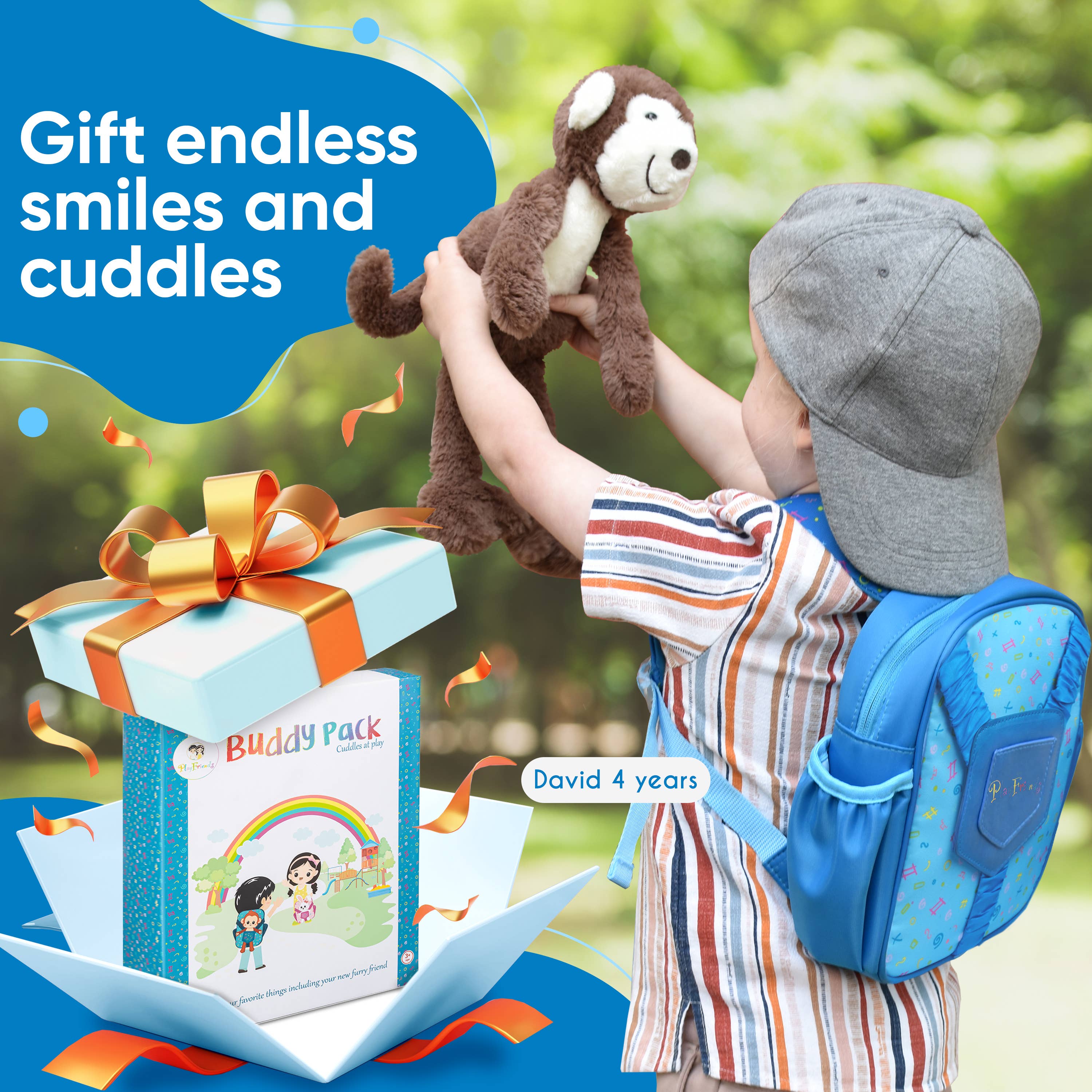 Playfriends – Engroshandel Rygsæk - Børn – Buddy Pack Toddler Stuffed Animal Rygsæk3