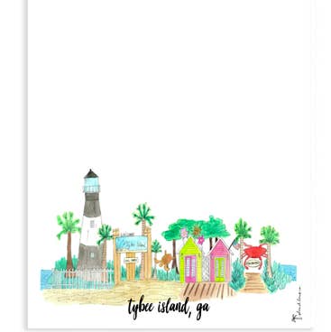 Tybee Island GA Torchon pour la vente par Island Haus Co