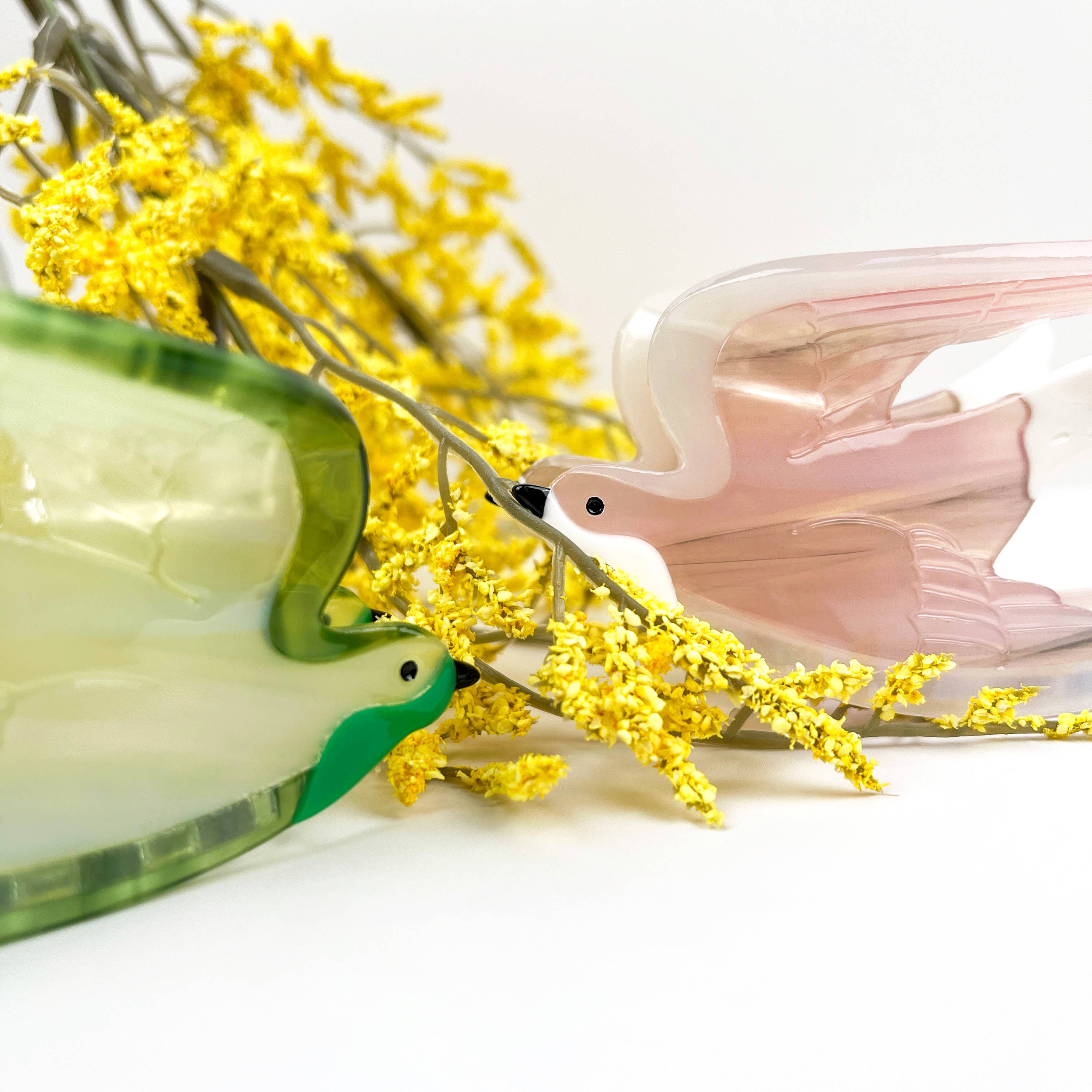 mildstyles - Wholesale Hair Clip - Women's - Swallow Bird Animal Color-Block Acetate Hair Claw Clip9