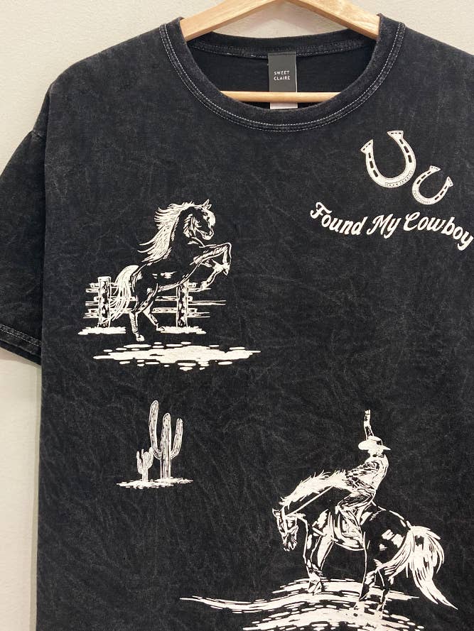 Found my Cowboy Tee for wholesale by Sweet Claire