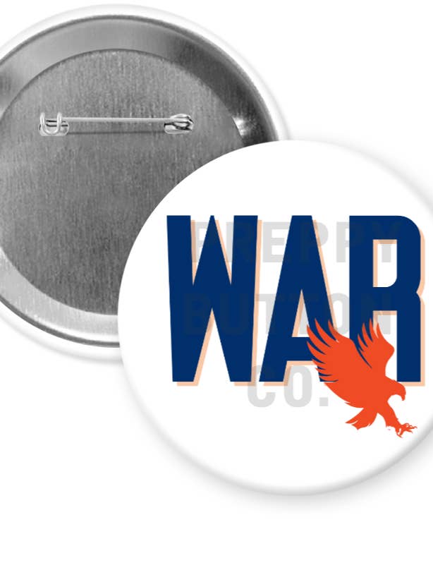 War Eagle Gameday-knapp för wholesale av Preppy Button Co. LLC.