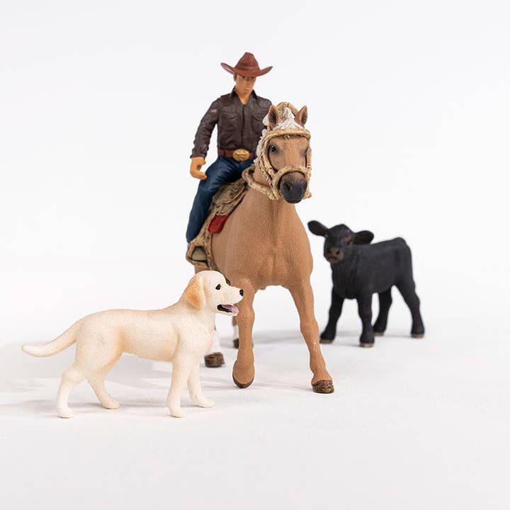 Schleich - Wholesale Toy Set - Kids - Western Riding Adventures Farm Figurine Toys Play Set4