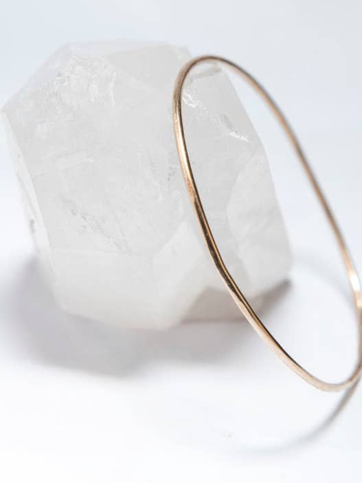 10K Gold Bangle for wholesale by Ebb and flow