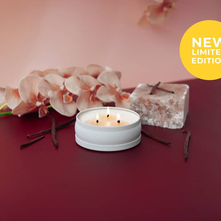 Grow Fragrance - Wholesale Jar/Filled Candle - Midnight Orchid 3-Wick Candle1