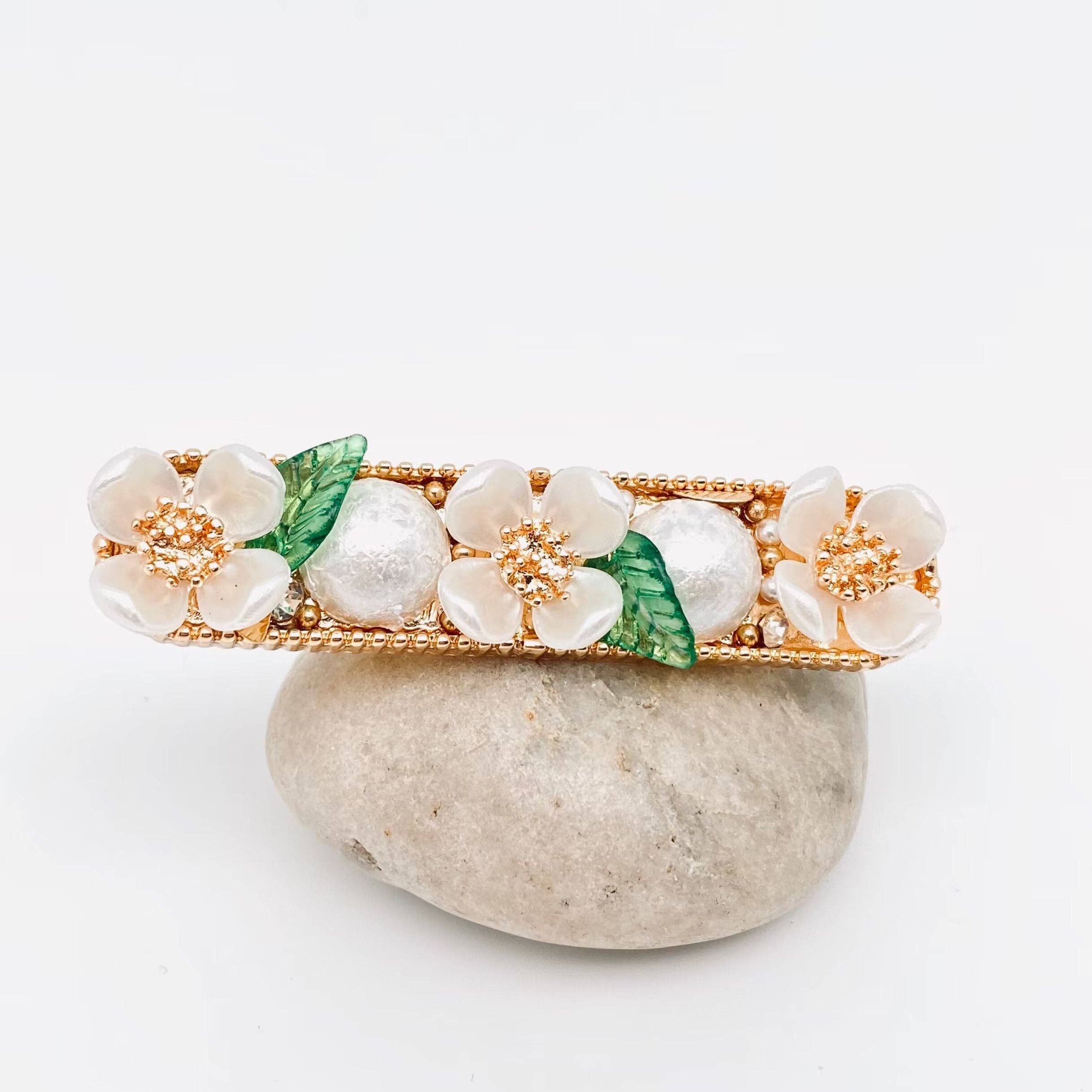 Mio Queena – Alfinete de cabelo por atacado – Acessórios para cabelo estilo flor - presilhas6