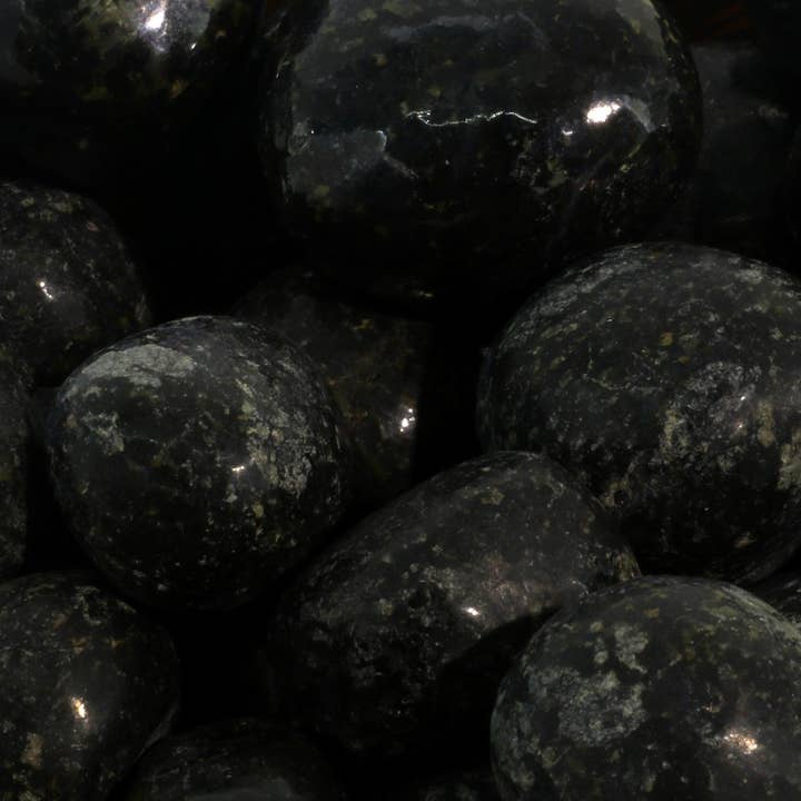 Stonebridge Imports - Wholesale Spiritual Stone/Crystal - Nuummite Tumbled Stones - India6