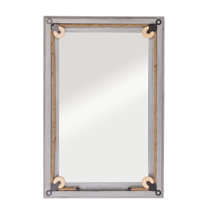 Clara Wall Mirror - 36"H x 24"W for wholesale by Aspire Home Accents