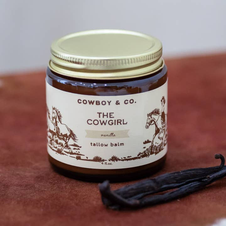 Cowboy & Co. - Wholesale Facial Moisturizer - Vanilla Infused Tallow Balm Moisturizer | Organic 3