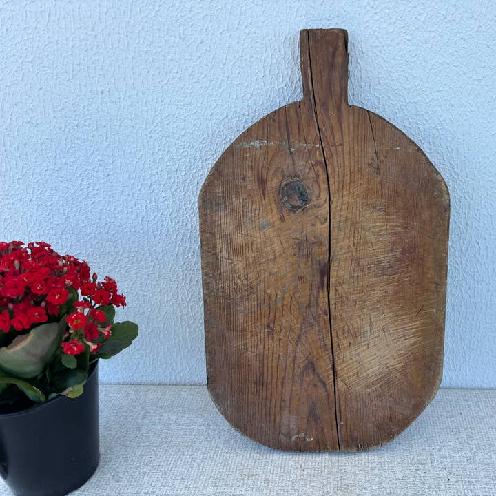 Hand-Carved Turkish Wood Board – Vintage Kitchen & Serving for wholesale by Rustic Remnents