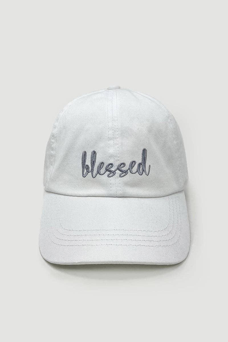 David And Young - Wholesale Baseball Cap - Women's - Blessed Embroidery Baseball Caps2