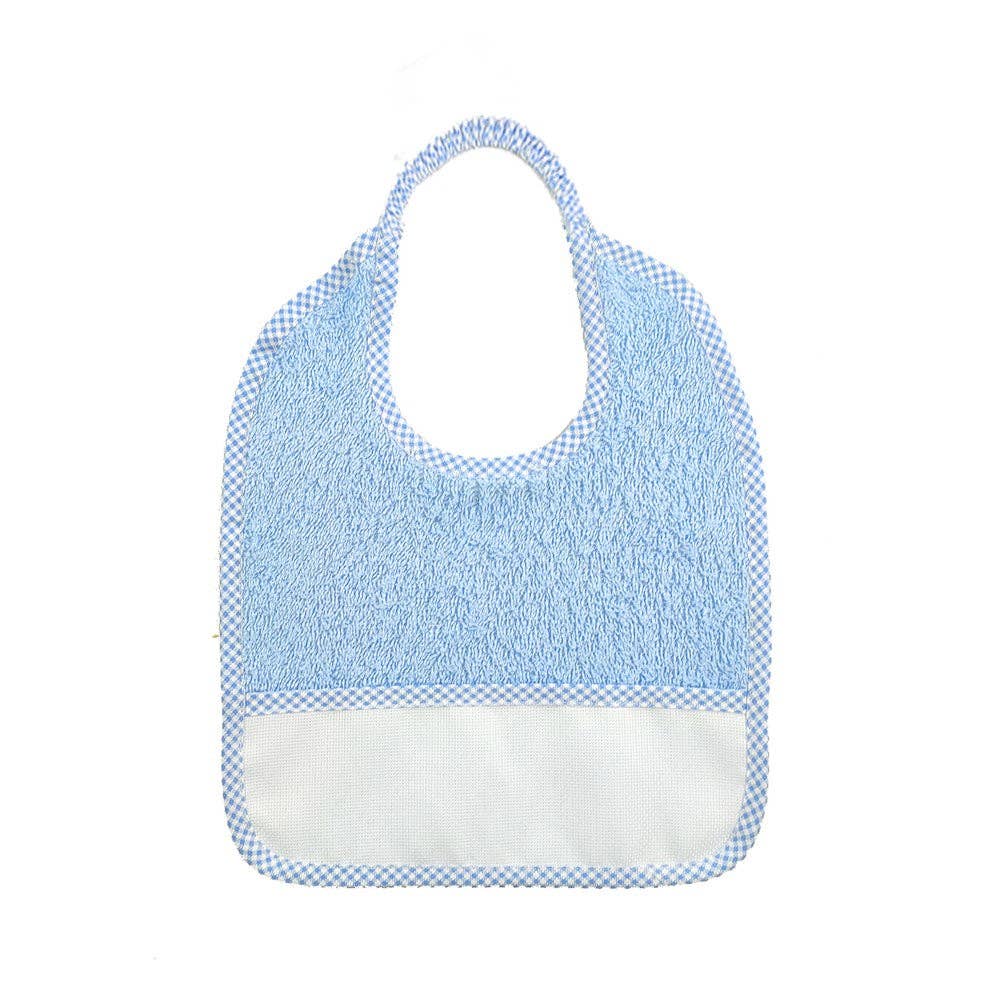 Almatex srl – Engroshandel Hagesmæk - Baby – 6 små hagesmække 24x27 med ELASTIK, tilpasset med det navn, du ønsker.8