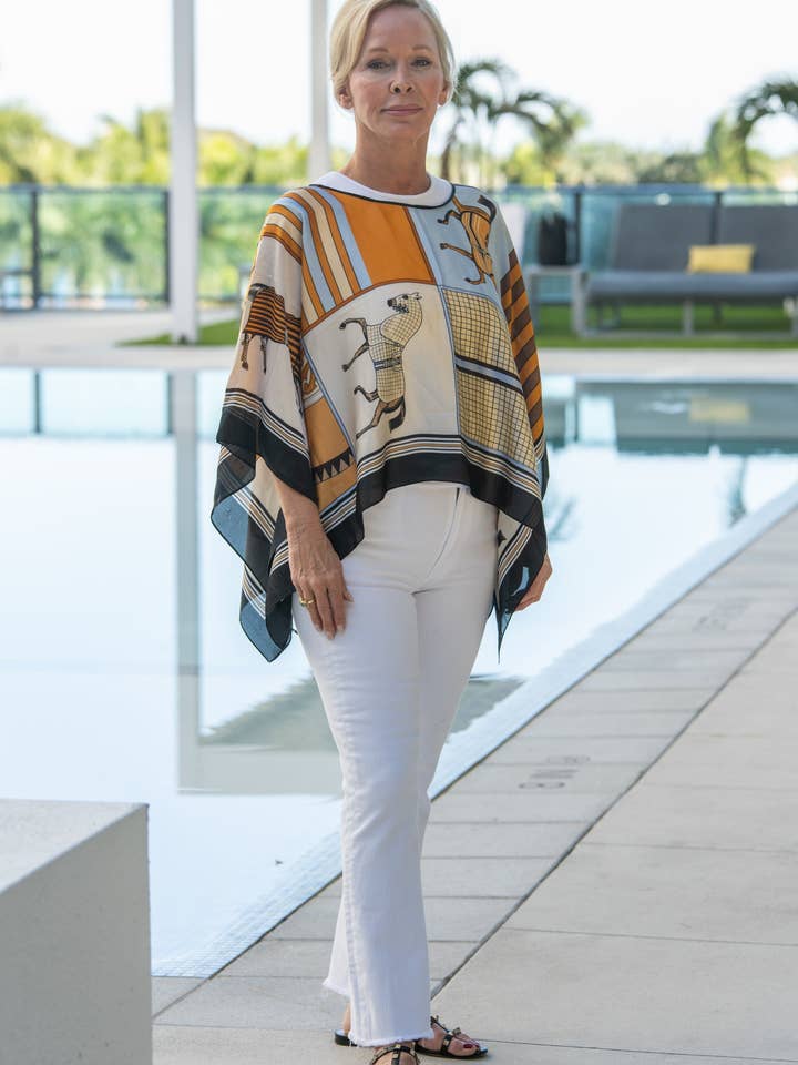 Ridscarf-topp för wholesale av Heidi Kagan Designs, LLC.