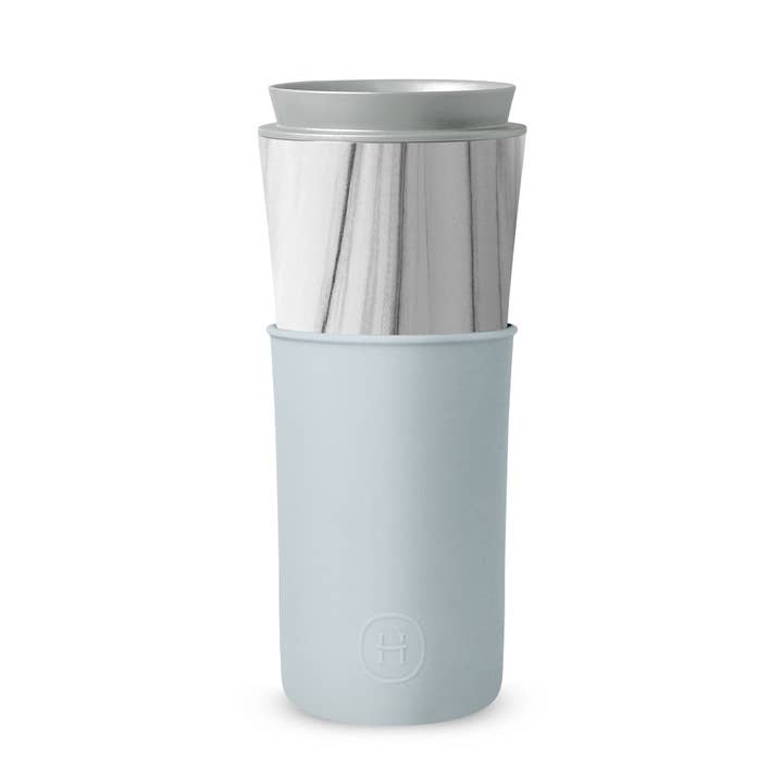 Vit marmorresetravelmugg - Cumulus 15 oz för wholesale av HYDY