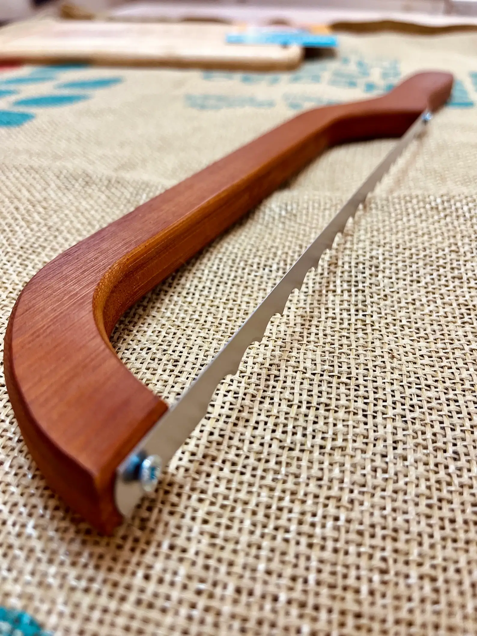 Sourdough by the Sea – wholesale Kitchen tool/gadget – Handcrafted Wooden Bread Saw Fiddle Bread Bow Cutter2