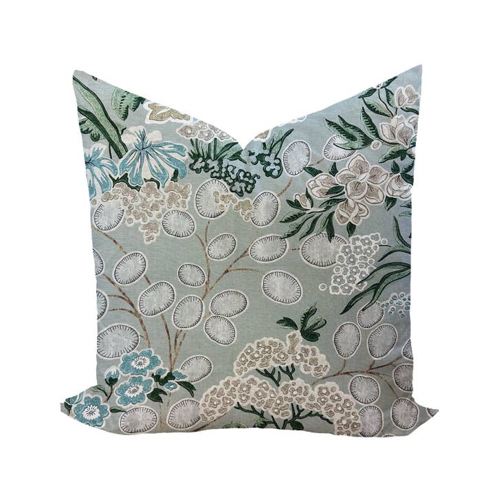 Wheaton Whaley Home - Wholesale Throw/Decorative Pillow - Meadow in Sage by Thibaut