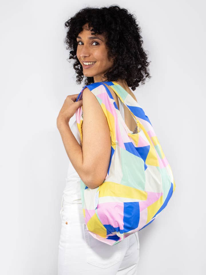 Multi Mosaic | Mittelgroße wiederverwendbare Tasche für den Großhandel von Kind Bag