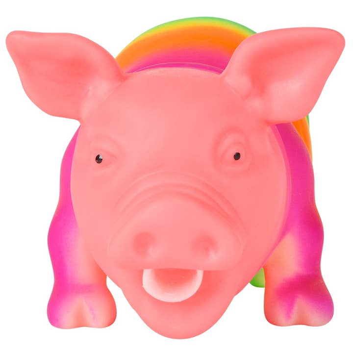 La Luna Bella - Toys – wholesale Klassisk leksak - Barn – 8" SNORTING RAINBOW PIGS LLB barnleksaker2