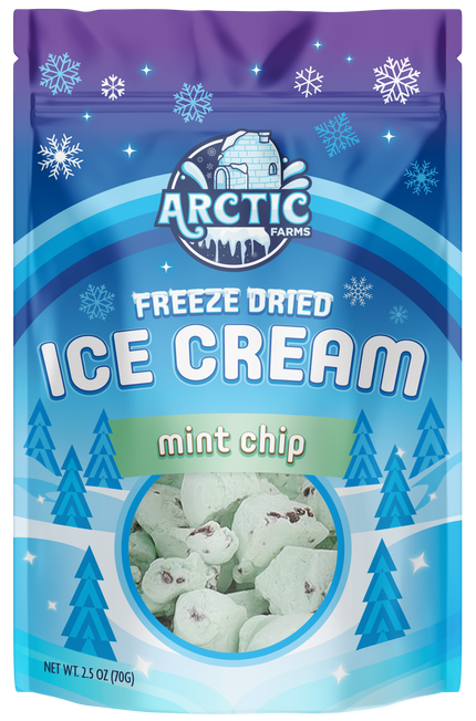 Arctic Farms – Sorvete/gelado por atacado – Gelado Liofilizado Que Não Derrete (Bits) (2,5 oz)22