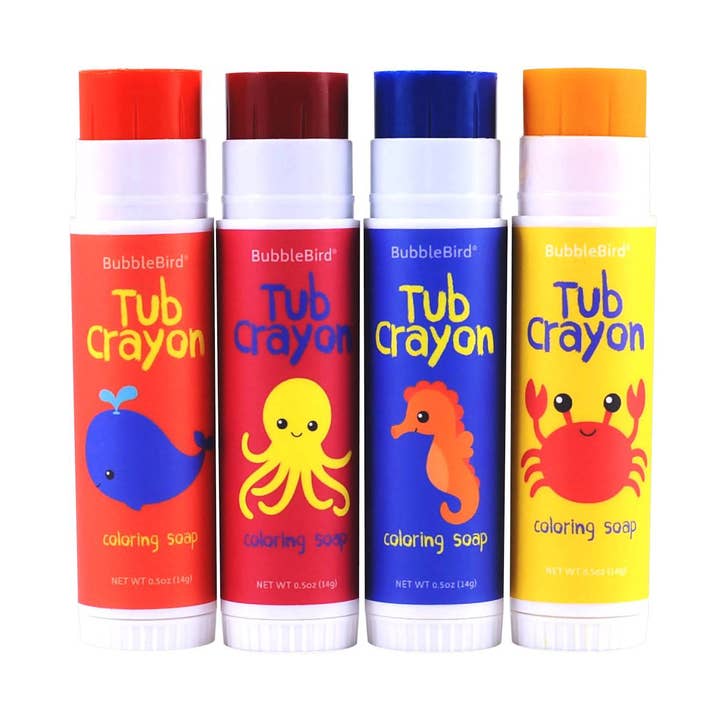 Tub Crayons for wholesale by BubbleBird