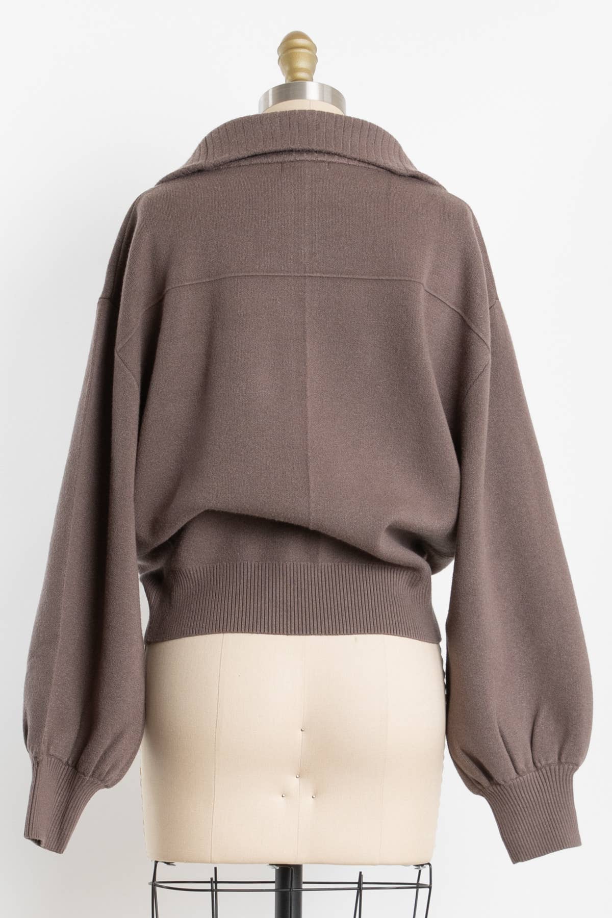 Calista - Wholesale Bomber Jacket - Women's - SWEATER BOMBER JACKET - VW613319