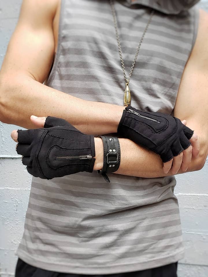 Five and Diamond Mojo Moto Gloves - cotton for wholesale by Five and Diamond