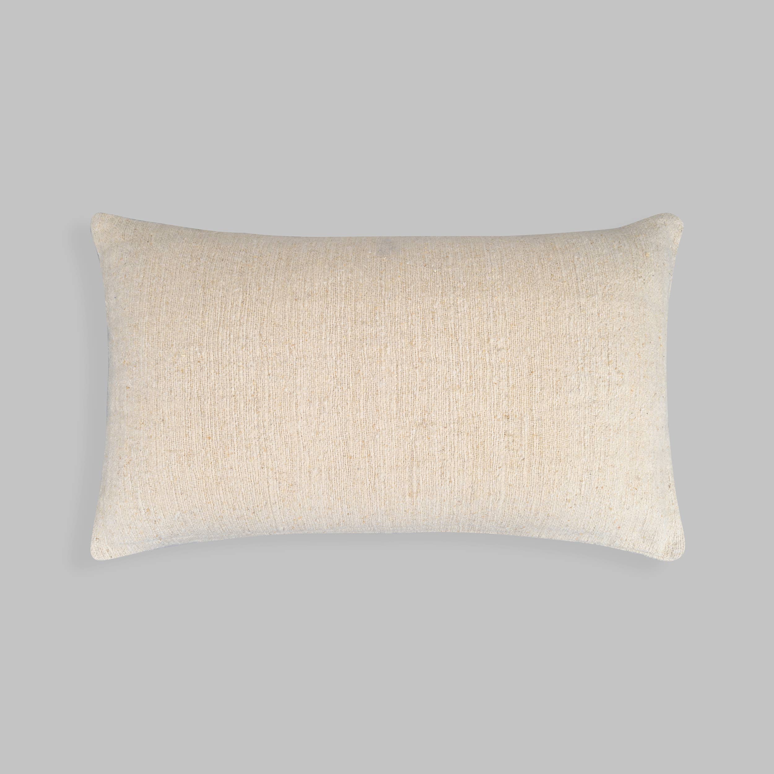 NAKI & SSAM INC. - Wholesale Throw Pillow Cover - Mysa Collection 24in. X 14in. Lumbar Cotton Nettle Solid1