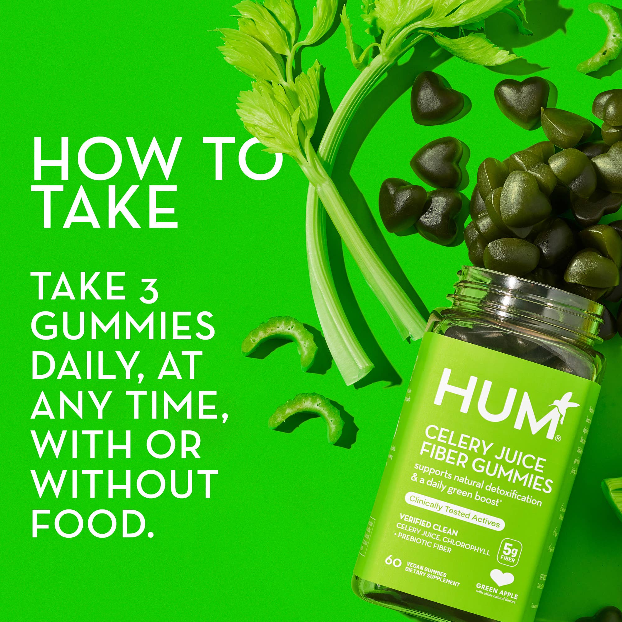 Hum Nutrition - Wholesale Oral Supplement/Vitamin - CELERY JUICE FIBER GUMMIES FOR ADDED FIBER & DETOX7