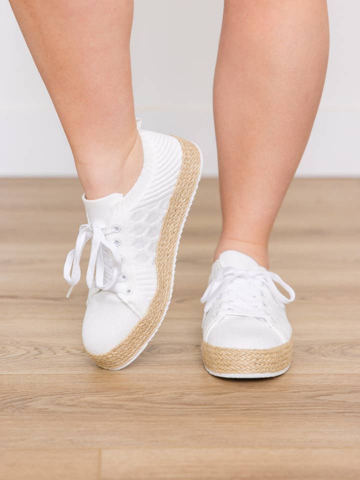 Yaras Sneakers in White for wholesale by Naughty Monkey Open Pack