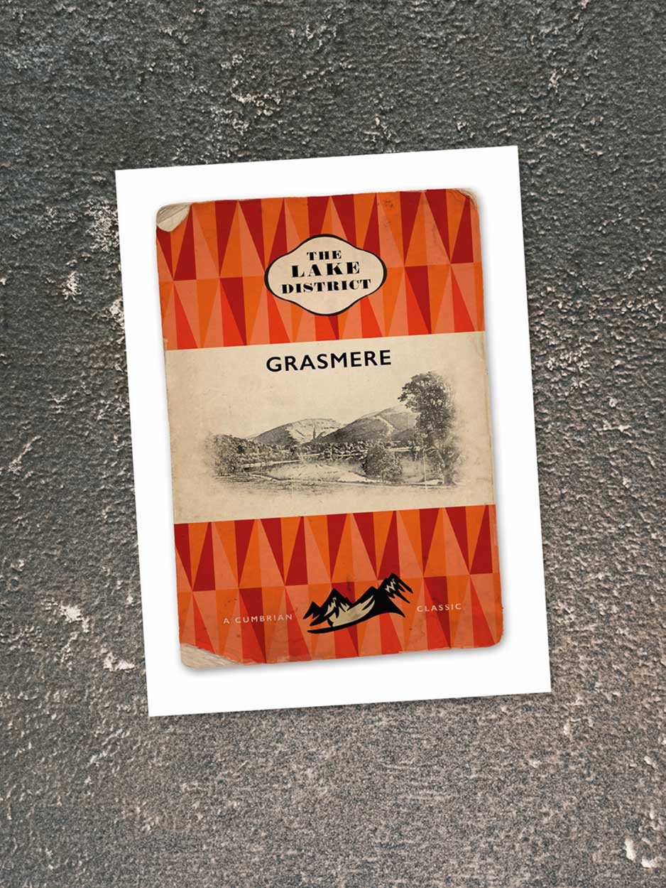 The Northern Line – wholesale Everyday greeting card – Grasmere -  Blank Greeting Card0