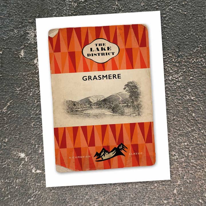 The Northern Line – wholesale Everyday greeting card – Grasmere - Blank Greeting Card