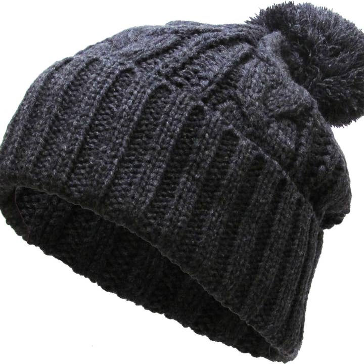 KBETHOS – Großhandel Beanie – Damen – Chunky Pom Pom Mütze1