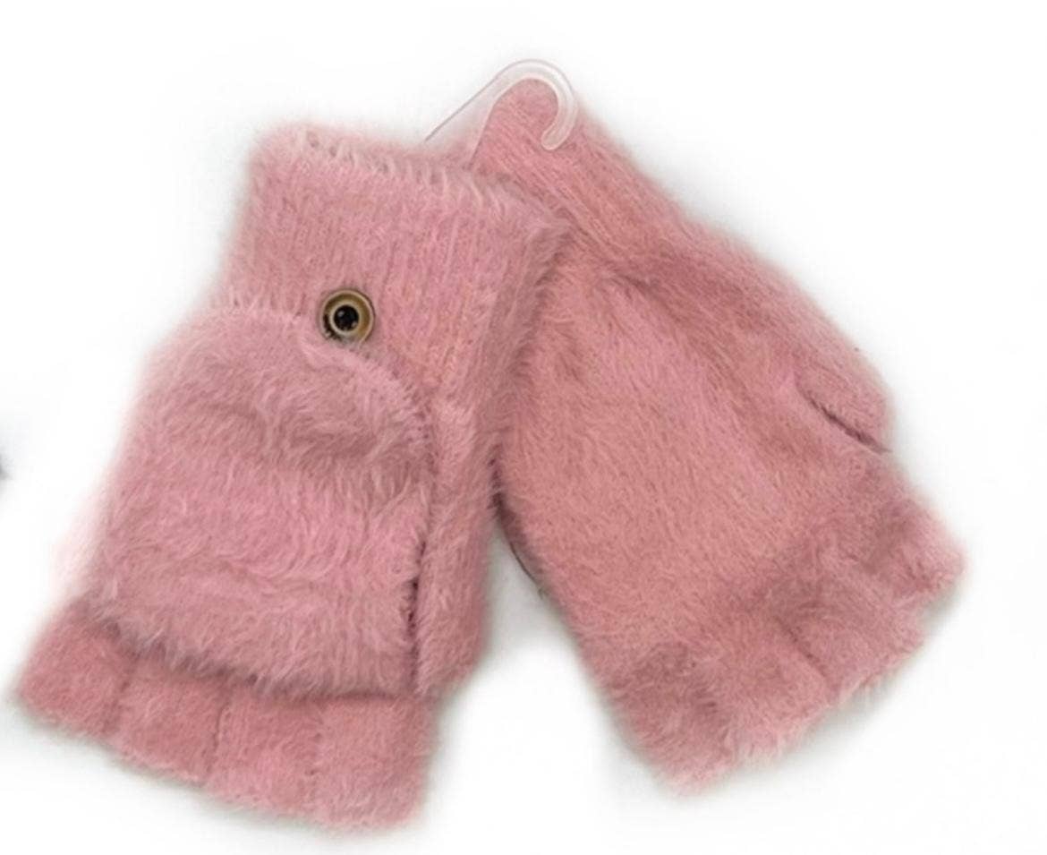 LINETA - Wholesale Handschoenen - Dames - Effen wanten voor de winter5