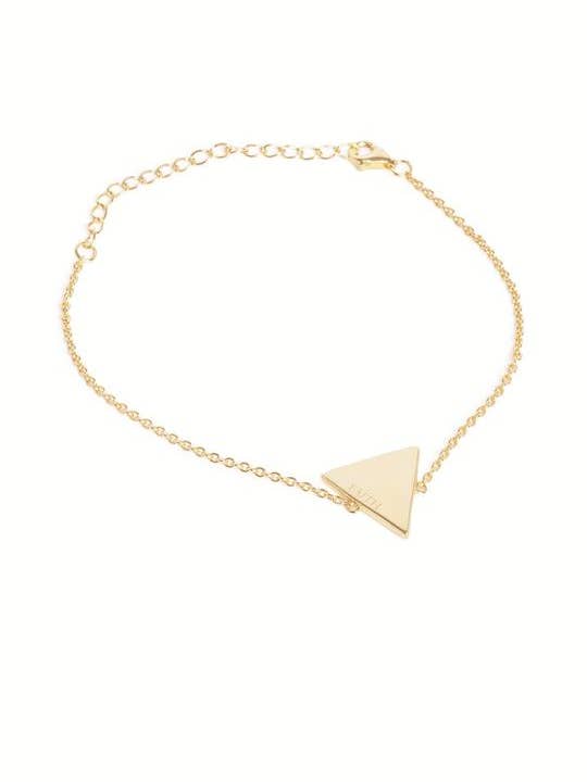 Have Faith Bracelet Gold (925 Sterling Silver) for wholesale by Blanksn Jewellery