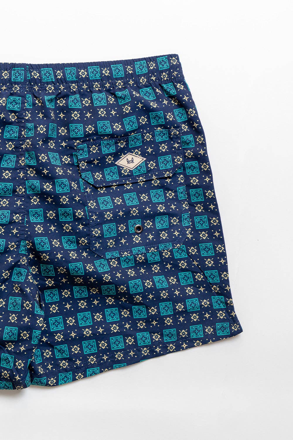 Custi Mikelo: Men's Clothing & Christmas Gifts - Wholesale Swim Shorts - Men's - Floral Navy Swimsuit6