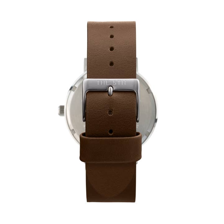 The 5TH - Wholesale Wrist watch – Men's - White & Tan3