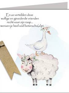 Cinnamon & Sugar Greeting Card 15X15 - Box 134 for wholesale by POSkaart | De Groot Design