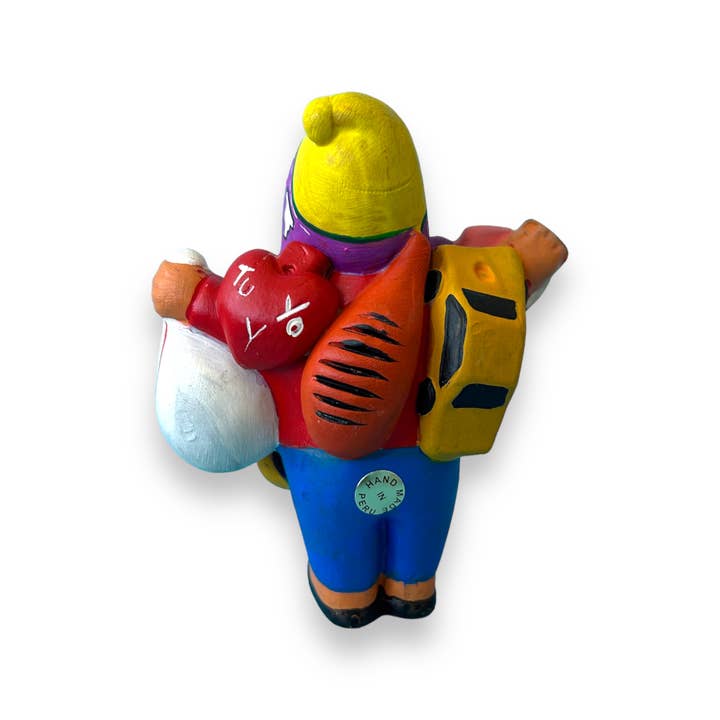 Zoe Artcrafts – wholesale Decorative figurine – Ekeko - Home Accent, handmade, from Peru, ceramic figurine