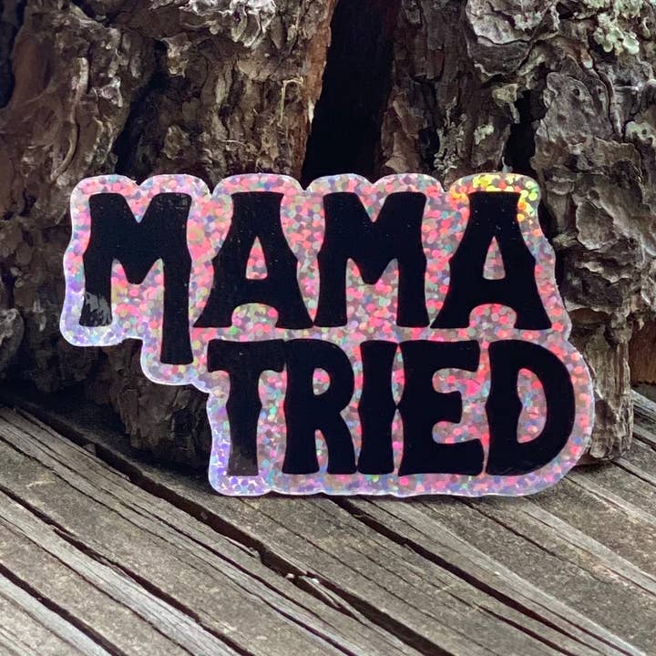 Carolina Pine Prints - Vendita all'ingrosso Adesivo - Adesivo Mama Tried: adesivi Appalachian, mama Tried0