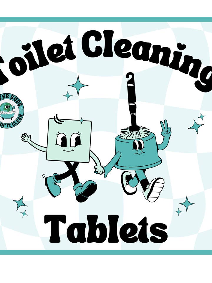 All Natural Toilet Cleaning Tablets - Bulk for wholesale by Clever Suds